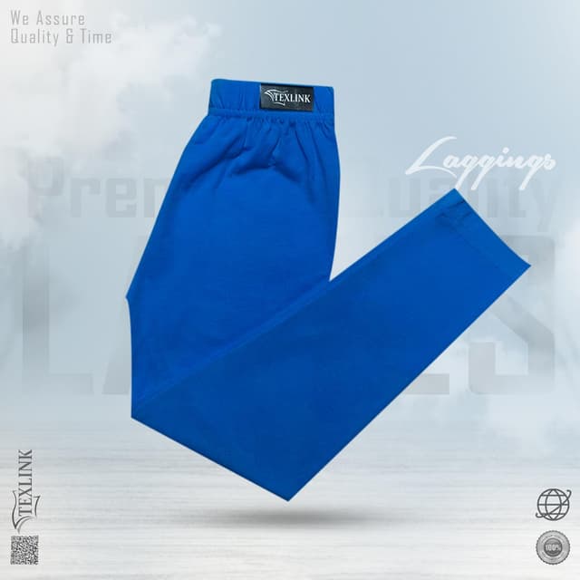 Blue Comfortable Leggings for Women and girls for every season.